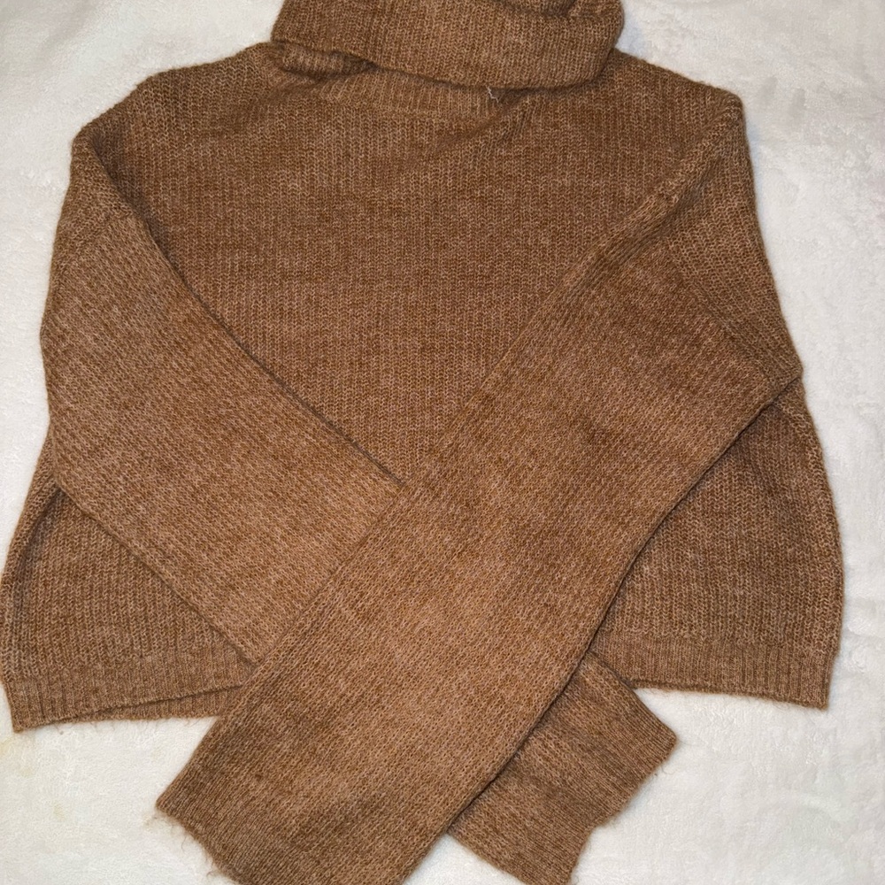 Wild Fable Tan Turtleneck Sweater